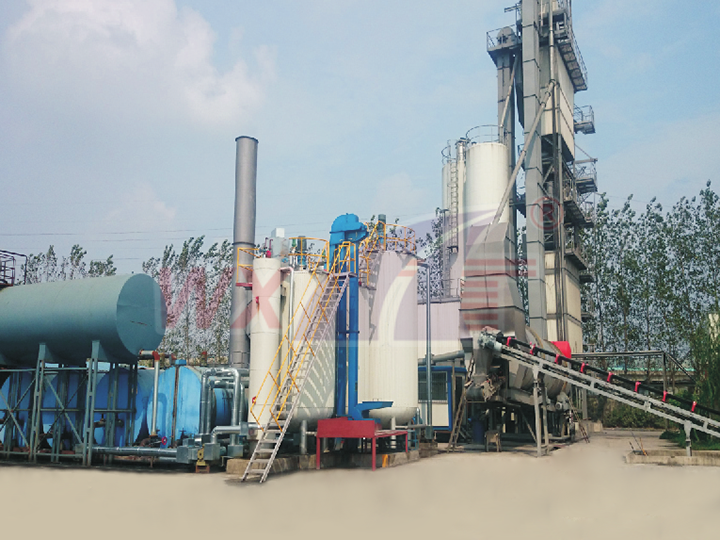 Jiangsu Hua Chong 20 tons fixed integrated modified asphalt equipment