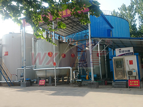 Henan Zhoukou 30 tons fixed integrated modified asphalt equipment