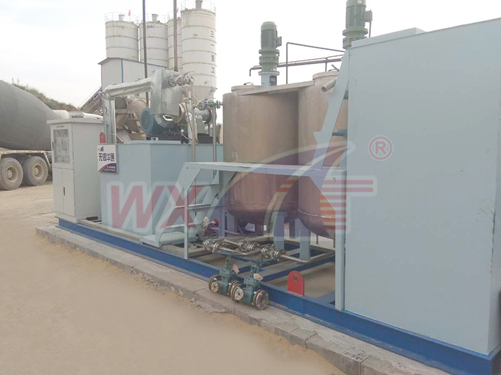 Modified emulsified asphalt equipment